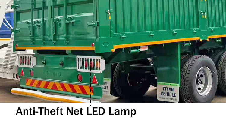 4 Axle Fence Trailer for Sale in Sierra Leone