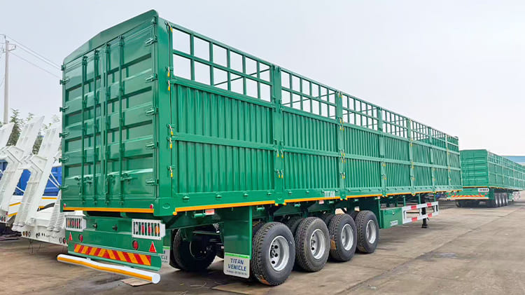 4 Axle Fence Trailer for Sale in Sierra Leone