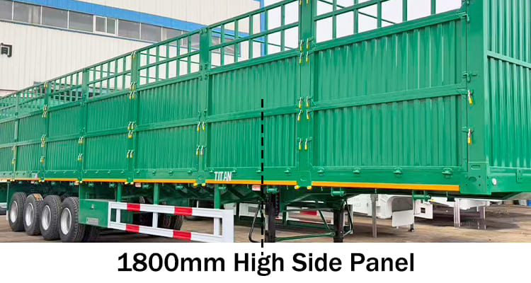 4 Axle Fence Trailer for Sale in Sierra Leone