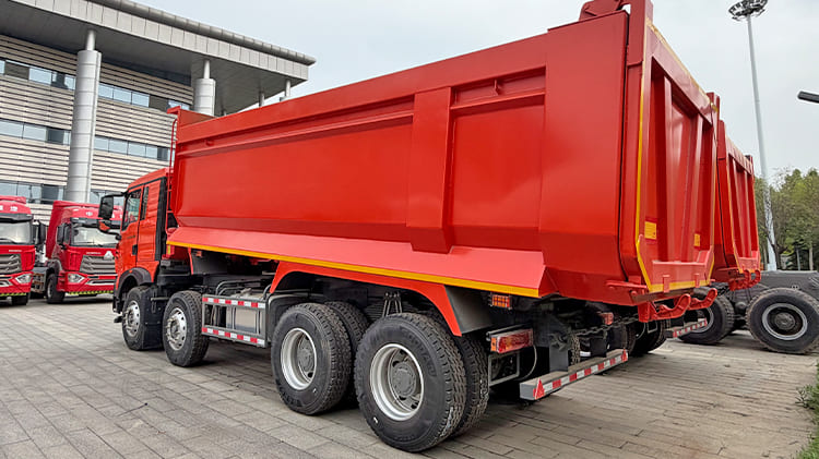 Used Sinotruk Howo TX 8X4 Dump Truck for Sale in Sierra Leone
