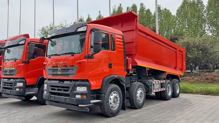 Used Sinotruk Howo TX 8X4 Dump Truck for Sale in Sierra Leone