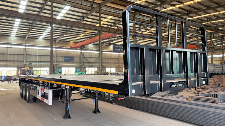2026 New 40 Ft Flatbed Trailer Prices for Sale in Sierra Leone