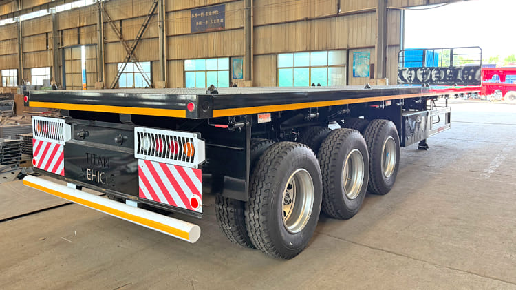 2026 New 40 Ft Flatbed Trailer Prices for Sale in Sierra Leone