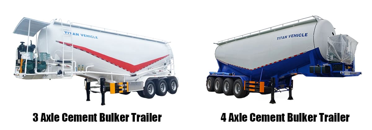 Cement Bulker Trailer for Sale in Sierria Leone