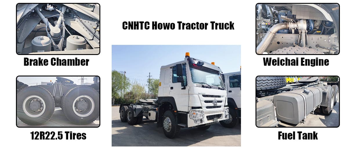 CNHTC Sinotruk Howo Tractor Truck for Sale in Sierra Leone