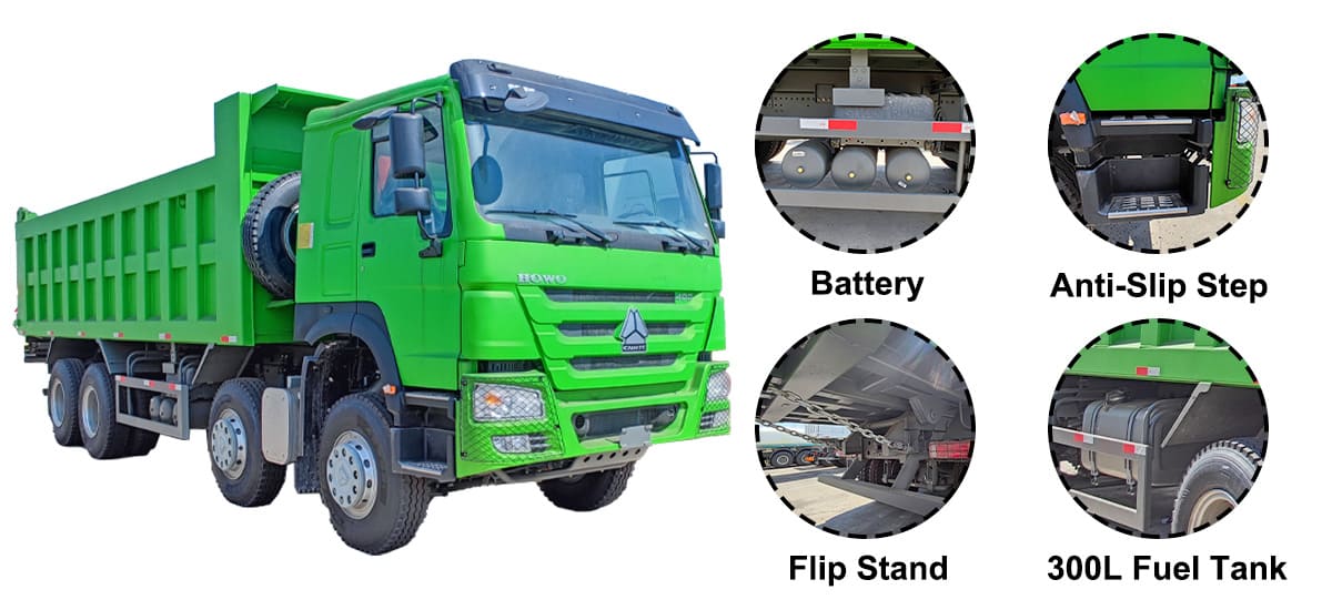 Sinotruk Howo Dump Truck Price for Sale in Sierra Leone