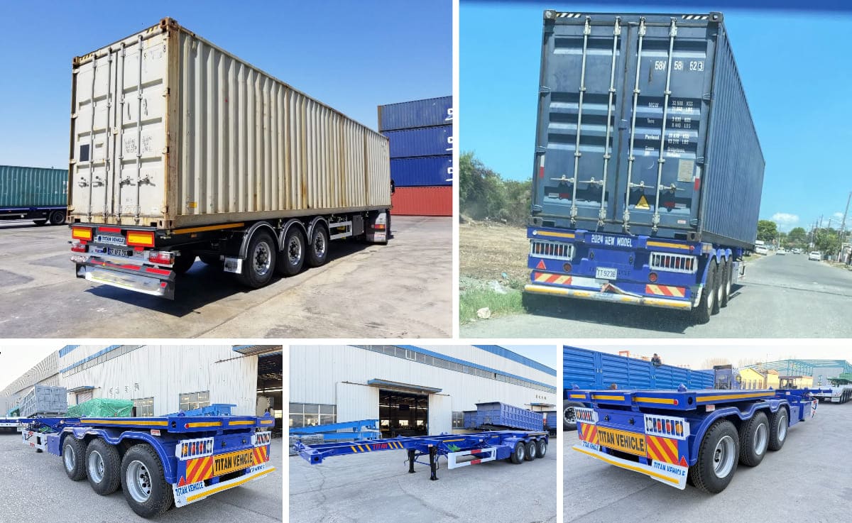 Container Skeletal Trailer  Skel Trailers for Sale in Sierra Leone Container Skeletal Trailer  Skel Trailers for Sale in Sierra Leone