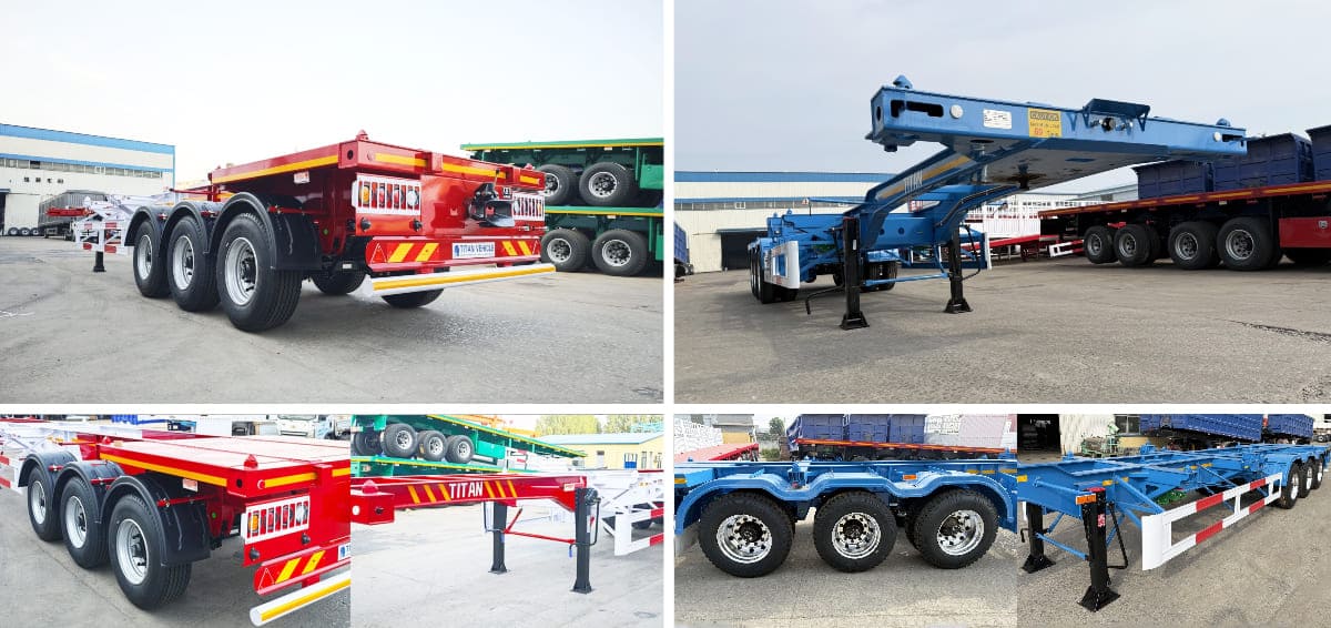 Container Skeletal Trailer | Skel Trailers for Sale in Sierra Leone