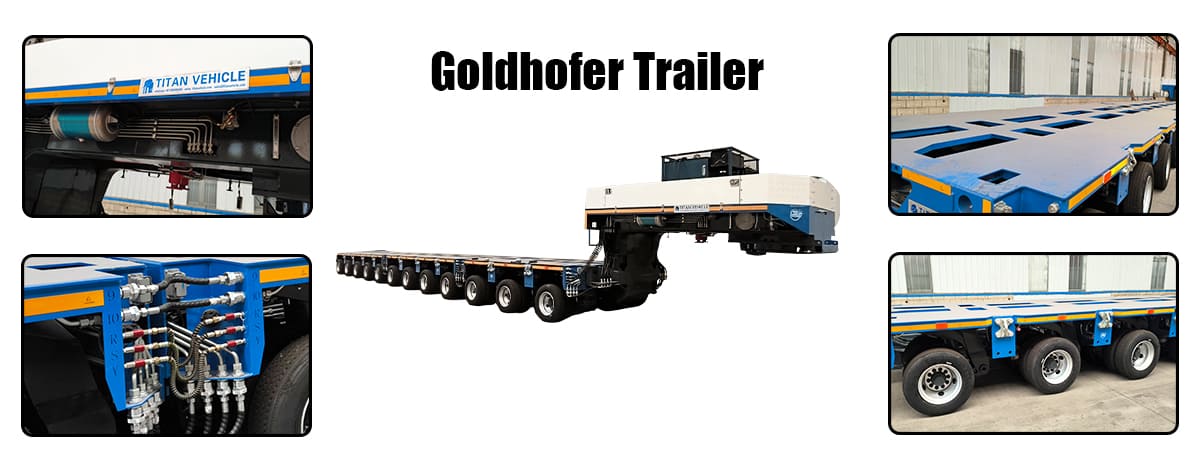 Goldhofer Trailer | SPMT Trailer | Modular Trailer in Sierra Leone
