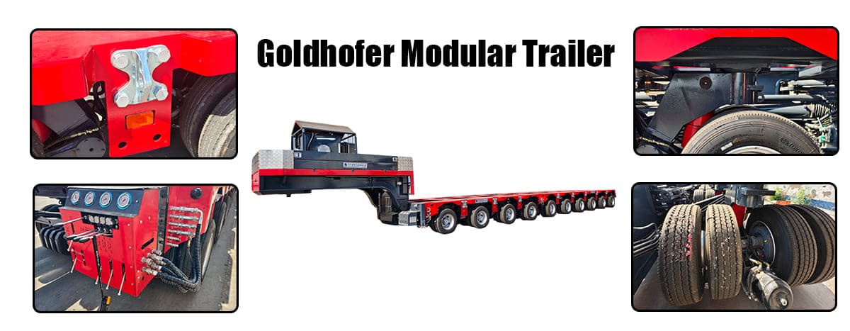 Goldhofer Trailer | SPMT Trailer | Modular Trailer in Sierra Leone