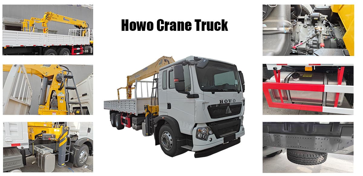 Howo Crane Truck Price for Sale in Sierra Leone