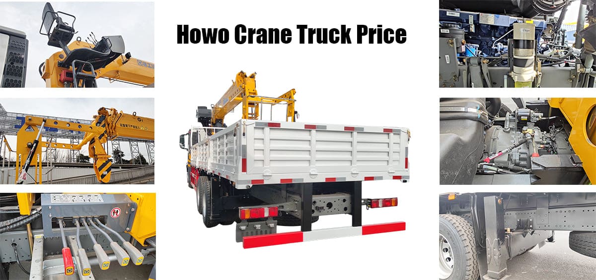 Howo Crane Truck Price for Sale in Sierra Leone