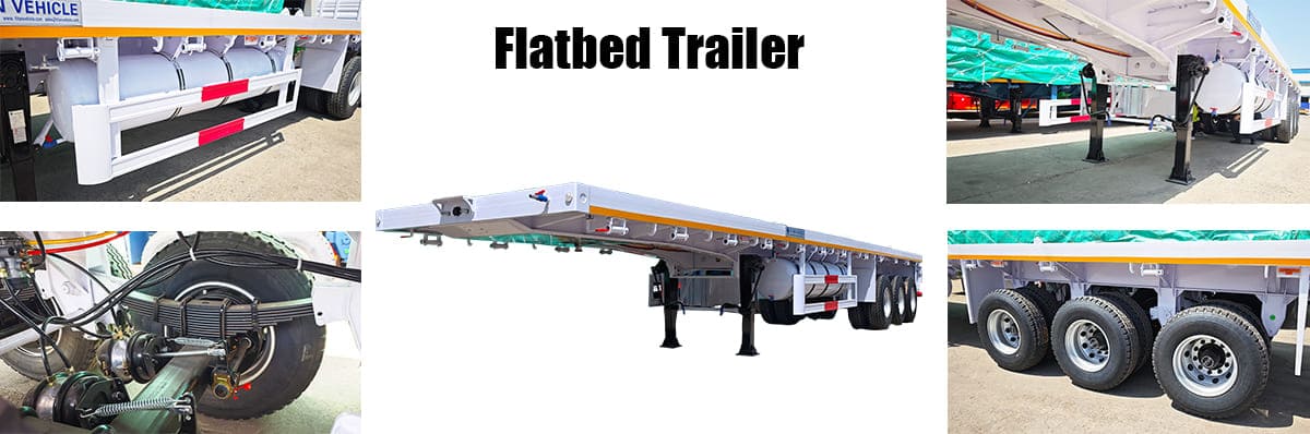 Flatbed Trailer Price for Sale in Sierra Leone