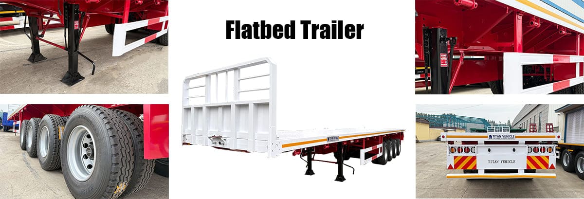 Flatbed Trailer Price for Sale in Sierra Leone