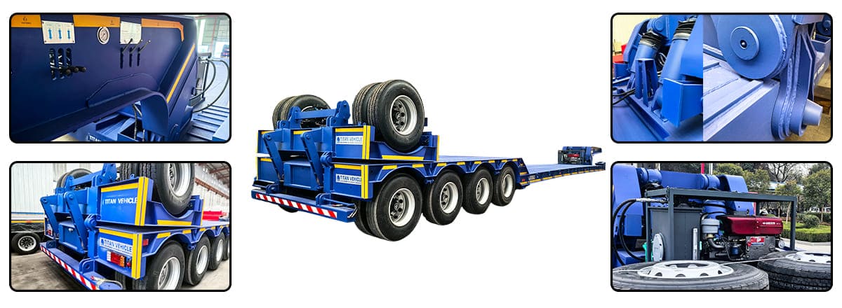 Detachable Gooseneck Trailer for Sale in Sierra Leone