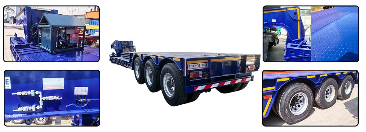 Detachable Gooseneck Trailer for Sale in Sierra Leone