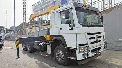 Howo Used Crane Truck 