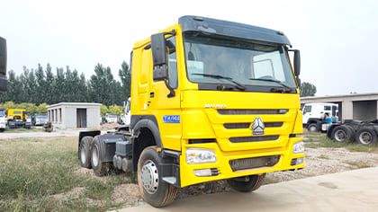 Sinotruk Tractor 371 RHD Used Truck
