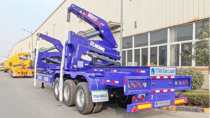 37 Ton Side Loader Trailer