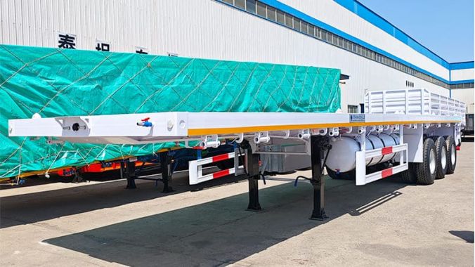 Flatbed Truck Trailer