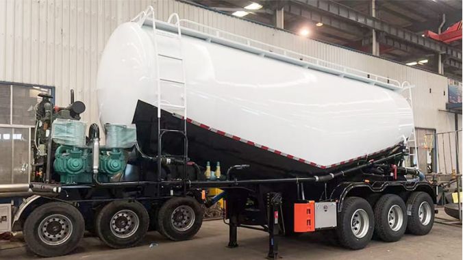  40 CBM Silo Bulk Tank Trailer