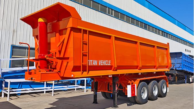 Hydraulic Dumper Trailer