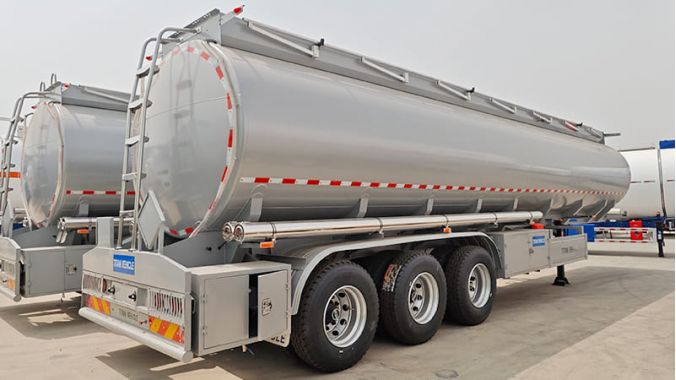 42000L Diesel Fuel Tanker