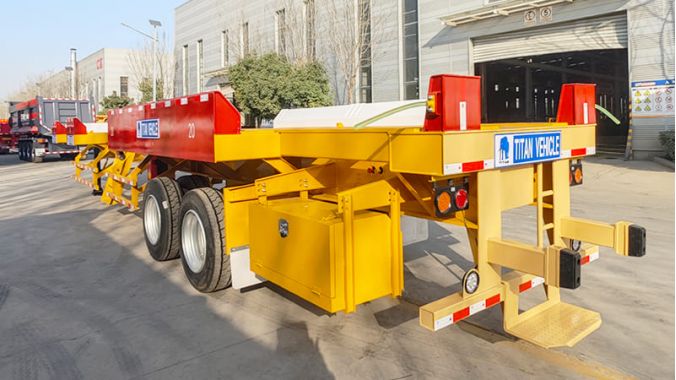 Terminal Container Chassis Trailer