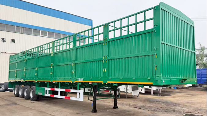 4 Axle Fence Trailer