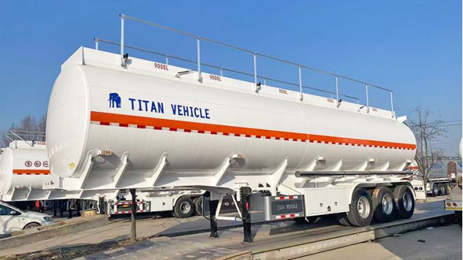 45000L 3 Axle Diesel Fuel Tanker