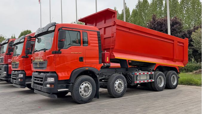 Used Sinotruk Howo TX Dump Truck