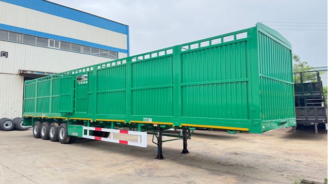 4 Axle Cargo Trailer