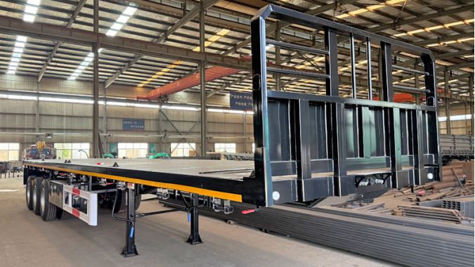 2026 New 40 Ft Flatbed Trailer