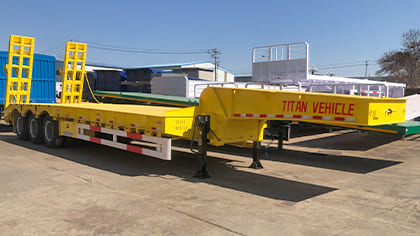 3 Axle Lowbed Trailer