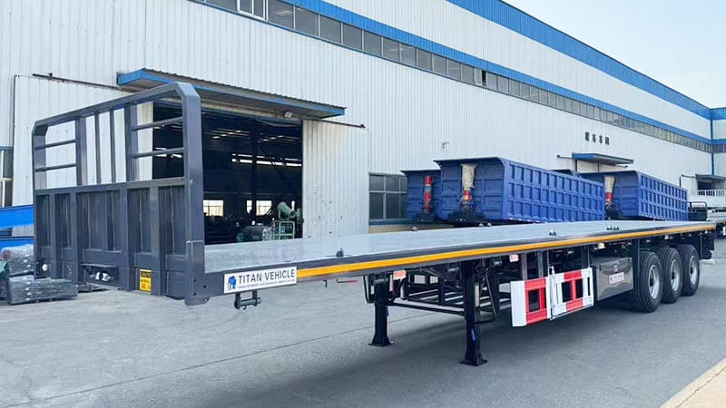 Flatbed Semi Trailer